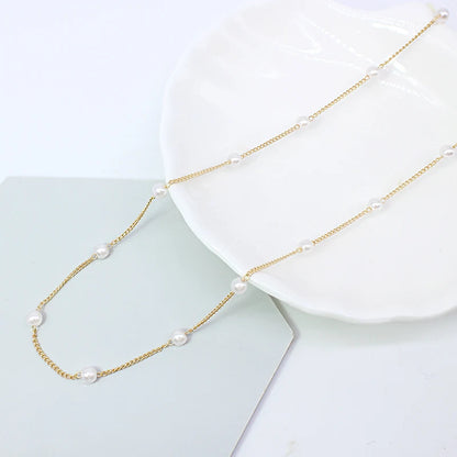 Women's Neck Chain Kpop Pearl Choker