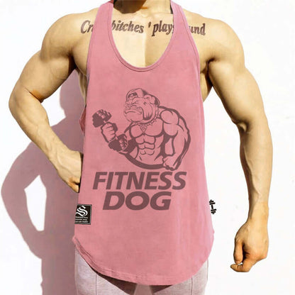 Muscle fitness sleeveless