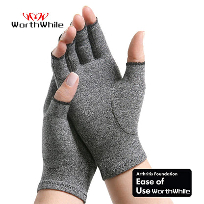 WorthWhile 1 Pair Compression Arthritis Gloves