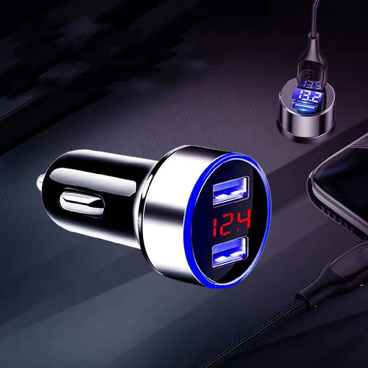 Car Charger Dual USB QC 3.0