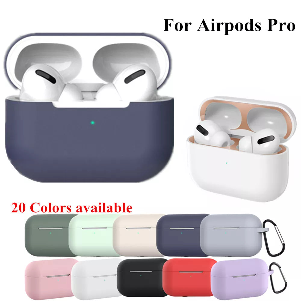 Silicone Cover Case For Apple Air Pods Pro