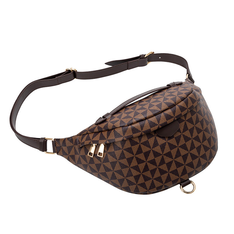 Unisex Printed Casual Chest Bag